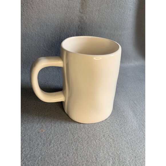 Rae Dunn Early Bird Coffee Tea 16oz White Mug - New - Picture 3 of 10